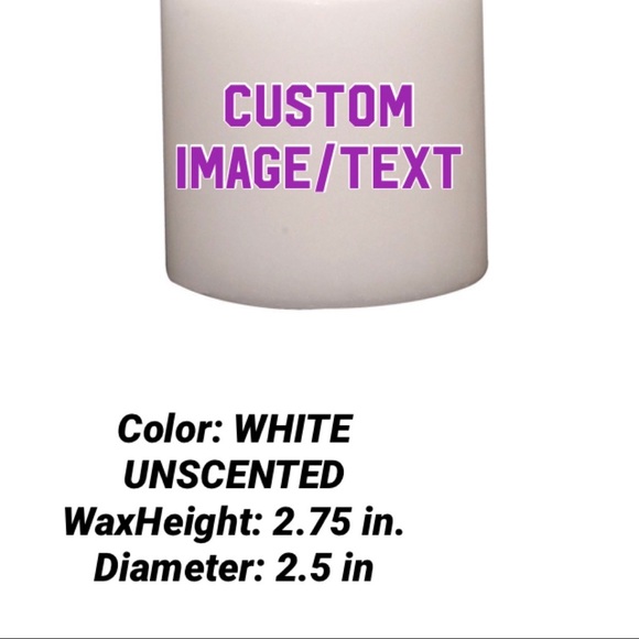 Custom candles - Picture 2 of 5